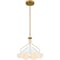 Quoizel Pendant Mid Pendant 1 Light Aged Brass QP6219AB - alternate 2